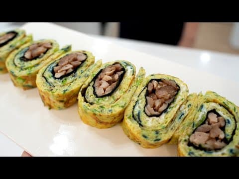 " 계란말이만 드셔도 한끼식사가 됩니다 " 양배추 & 계란 & 닭가슴살이 들어가서 쉽고 든든하게 한끼로👍