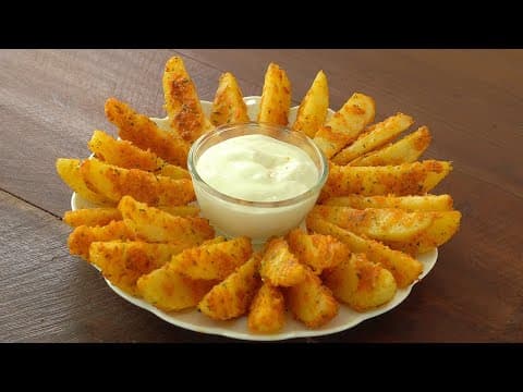 감자는 튀기지 말고 이렇게 드세요, 정말 맛있어요 :: 양념 웨지감자 :: Seasoned Potato Wedges, Potato Recipe