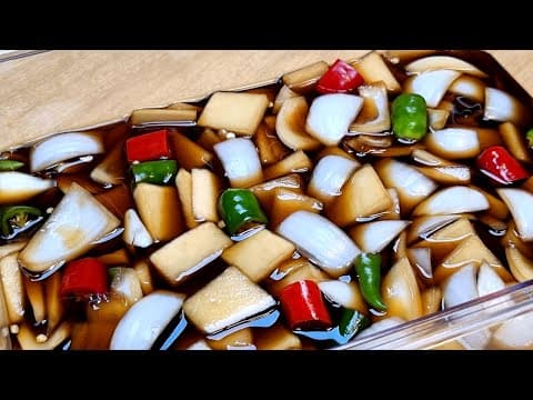 무양파장아찌를 맛있게 먹으려면 설탕 대신 '이걸' 꼭 넣으세요