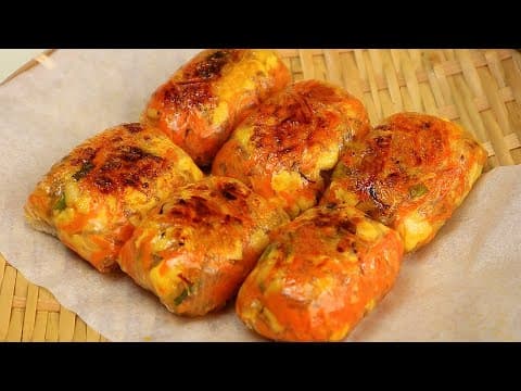 당근과 계란은 이렇게 드세요! 영양가득 새로운 당근 계란 요리 👍💯