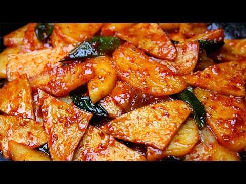 감자조림 가장 맛있게 하는 비법  '이걸' 넣었습니다