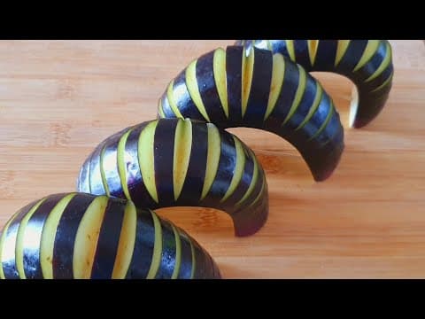 가지를 이렇게 했더니 지금까지 먹어본 가지요리 중 가장 쫄깃하고 맛있어요👍새롭고 영양 가득한 가지요리, 가지구이