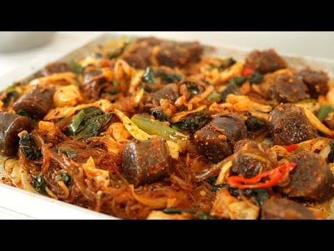 마트에 파는 순대로 맛있게 변신시키는 순대볶음