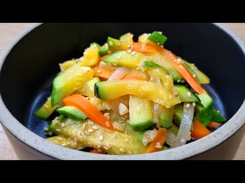 애호박이 있다면 이렇게 볶으세요 기가 막히고 코가 막힙니다