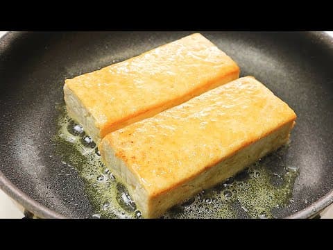 두부와 김치를 이렇게 드세요! 쫄깃 부드럽고 맛있는 한끼가 완성됩니다👍💯