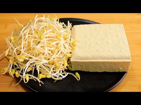 콩나물과 두부는 이렇게 드세요! 영양가득 새로운 콩나물 두부 요리👍💯