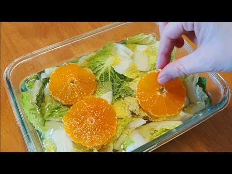 마트에 봄동 보이면 무조건 사오세요~봄동을 이렇게 먹었더니 명절음식 느끼한 속이 확~풀려요👍새롭고 간단한 봄동요리, 봄동물김치, 봄동피클💯