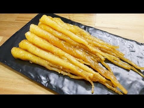 도라지정과 ( Braised balloon flower )