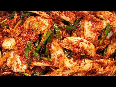 알배추 폼 미(美)쳤다 ❗️대박집 알배추 겉절이 "이것" 넣어 만들어요~