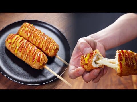 닭 가슴살 핫도그 :: 밀가루 없이 닭 가슴살로 핫도그를 만드는 신박한 방법?