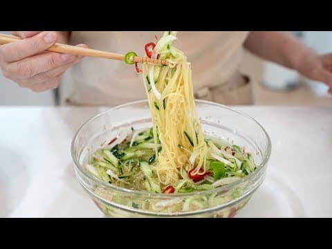 이렇게 먹으면 🍜'냉면' 생각 안 날 정도로 머리끝까지 시~원 합니다.