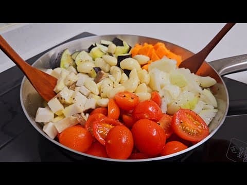 토마토와 채소를 2주동안 매일 이렇게 챙겨드세요!!묵은 뱃살은 쏙 들어가고 얼굴색이 밝아져요 (ft.토마토채소오일샐러드,토마토두부면파스타,토마토채소브리또)