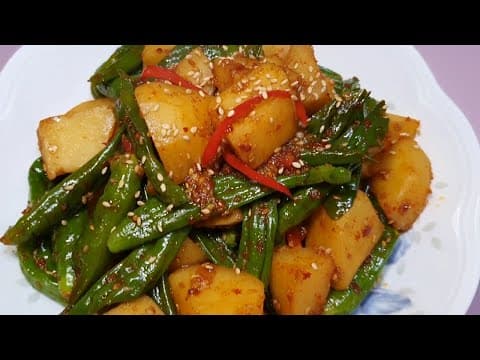 감자조림 맛있게 하는법 - 꽈리고추를 넣어 맛있는 꽈리고추 감자조림 만들기