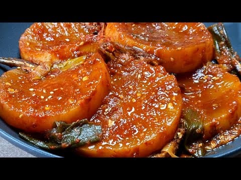 무조림이 왜 이렇게 맛있을까요? '이것'을 넣었습니다