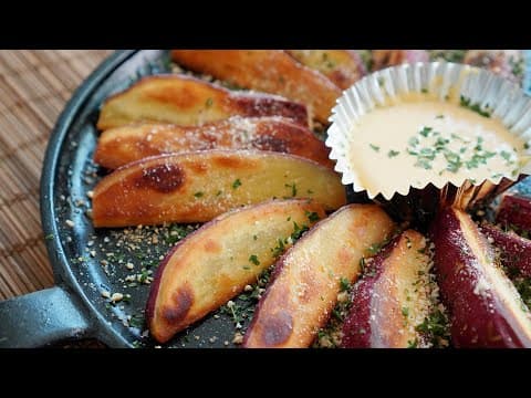 웨지 고구마 만들기 | 맥주안주로 강추!!