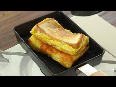 최소한의 재료로 빠르고 맛있는, 2가지 토스트 만들기 :: 치즈계란 토스트, 치즈계란햄 토스트 :: Cheese Egg Toast, Breakfast