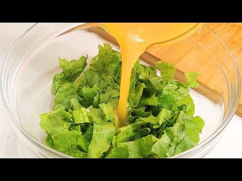 상추에 계란을 부으세요! 단백질 가득 영양가득한 한끼가 완성됩니다👍💯