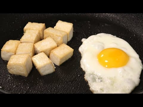 집에 두부 그냥 먹지 마세요! 이 방법으로 만들면 환호성이 절로 나와요