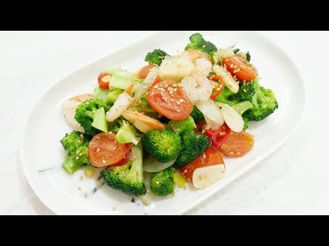 브로콜리볶음 ( Stir fried brocoli )