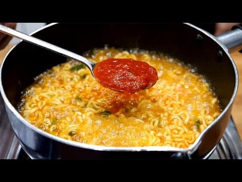 라면에 '이것'을 넣어주세요. 감칠맛 폭발합니다