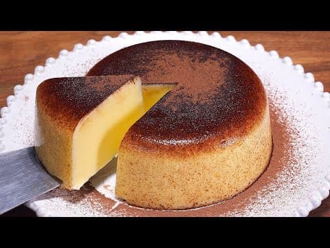 5분 완성!! 젤라틴 없이 탱글탱글 우유 푸딩 만들기