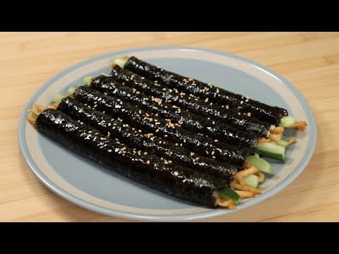 오이 있으면 이렇게 만들어 보세요! 요거 하나면 한끼 걱정 끝~ 정말 맛있어요👍