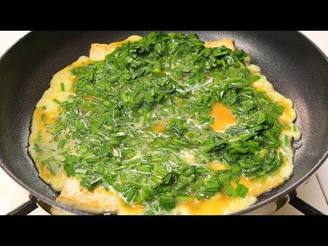 밥대신 두부와 부추를 이렇게 드세요! 단백질 가득 영양가득 더욱 고소한 한끼가 완성됩니다👍💯