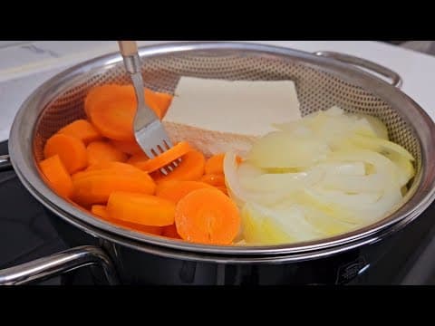 당근은 쪄서 이렇게 드세요!! 밥대신 일주일만 챙겨드셔도 뱃살은 빠지고 피를 맑게 해줘요 (ft.다이어트 당근스프 만드는법)