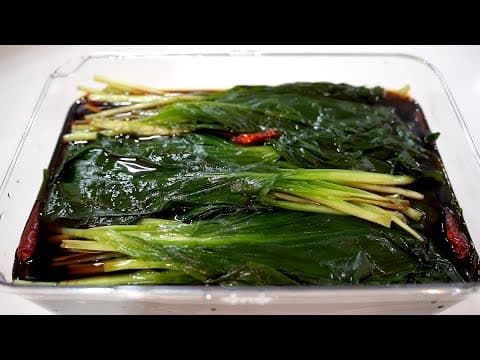 삼겹살 최고궁합💯 명이나물장아찌 '만원'이면 일년동안 두고두고 드실 수 있어요~