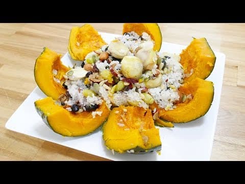 단호박 영양밥 ( Sweet pumpkin nutrition Rice )