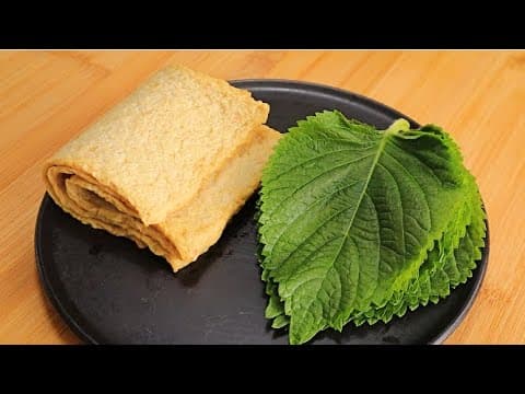 어묵과 깻잎을 넣어 이렇게 드세요! 쫄깃 담백하고 향긋한 한끼가 완성됩니다👍💯