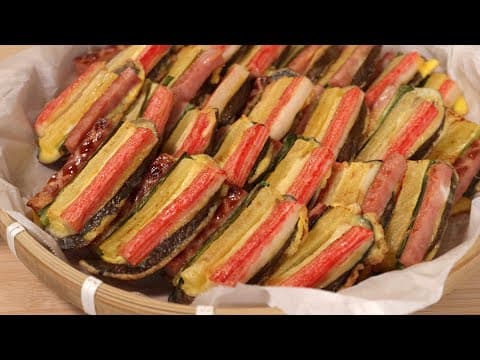 추석 단골 꼬치전!! 고기보다 더 맛있어~ 친척들이 하루 종일 이것만 찾아요👍