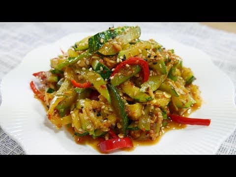 호박볶음( Stir fried Pumpkin )