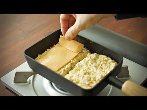 요즘 유행하는 두부 토스트😍 식빵 없이 담백하고 맛이 좋아요‼️