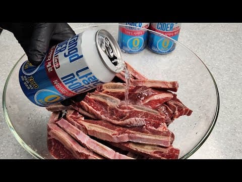 LA갈비 양념 어렵지 않아요❗️극찬받은 LA갈비 황금레시피