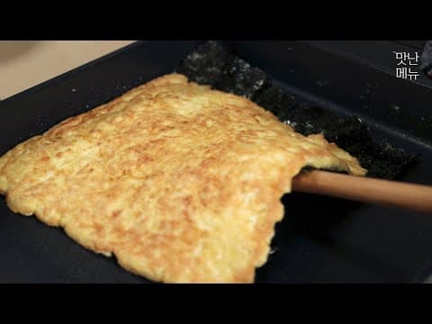 밥대신 두부를 이렇게 했더니 다이어트 할 땐 살찔 걱정이 없네요!! 다이어트 김밥 만들기 | 밥없는 김밥