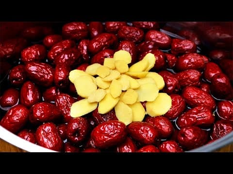 "대추차" 이렇게 만드세요 병원 갈 일 없어집니다