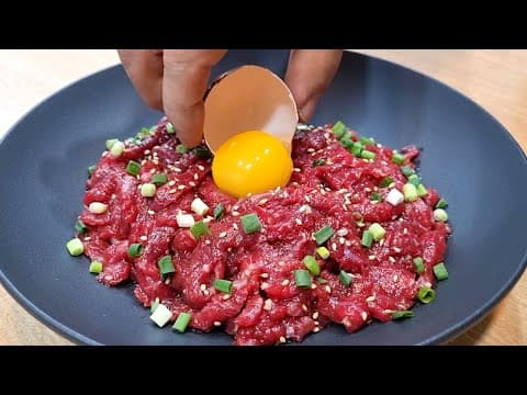 [육회] 이젠 집에서 만드세요 살살 녹아요~~