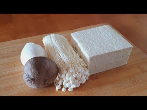 일주일만 먹어도 아랫배가 쏙~~ 5kg는 그냥 빠져요~~ 다이어트, 변비예방, 항암, 치매예방에 좋은 두부 버섯요리💯🧡