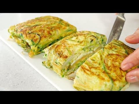 토스트 이제는 식빵이 없어 살 걱정 no! 애호박, 계란으로 다이어트 토스트