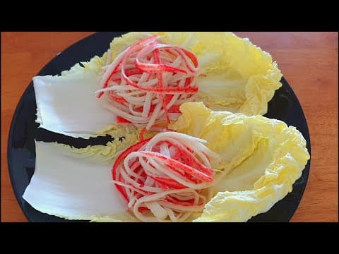 배추는 기름에 볶지말고 이렇게 드세요. 고기보다 쫄깃하고 맛있어요❗ 배추 한 통이 순식간에 사라져요👍