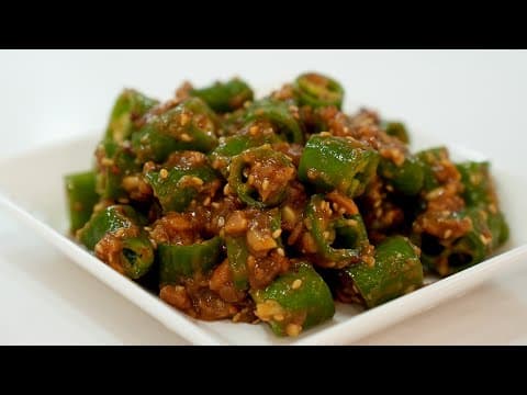 식당 단골반찬 고추된장무침 집에서 3분컷!으로 뚝딱