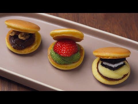 연말 파티 핑거푸드, 한입에 쏙! 귀여운 미니 팬케이크🍓