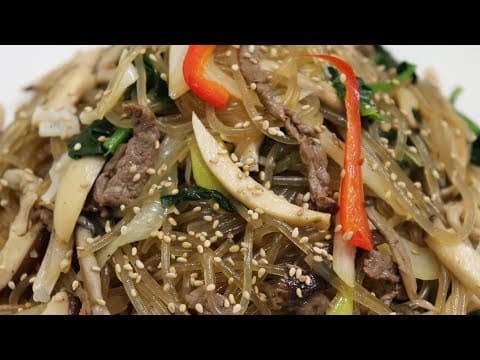 추석13] 버섯잡채 만드는법~ 쉽고 감칠맛있게~ [강쉪]