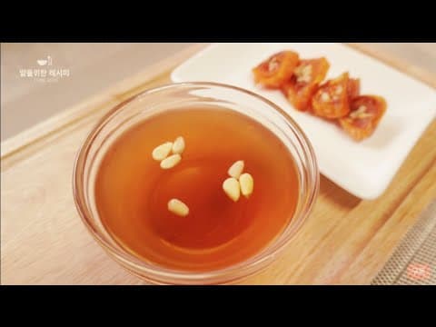 [수정과] 후식 전통음료  :: 맛있는데 생각보다 간단한 수정과 만드는 방법 | 계피와 생강비율이 중요~!