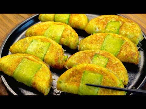 애호박 이렇게 만들어 드세요~!! 반찬, 안주로 먹기 정말 좋아요😄
