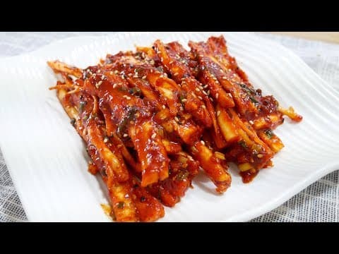 도라지무침 ( Spicy bellflower root )