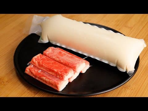 순두부와 맛살은 이렇게 드세요! 간단한 재료로 건강하고 맛있는 식사가 완성됩니다 👍💯