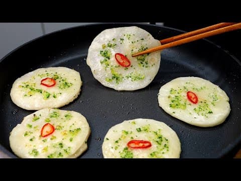 무전 이렇게 부쳤더니 맛있다고 난리났어요