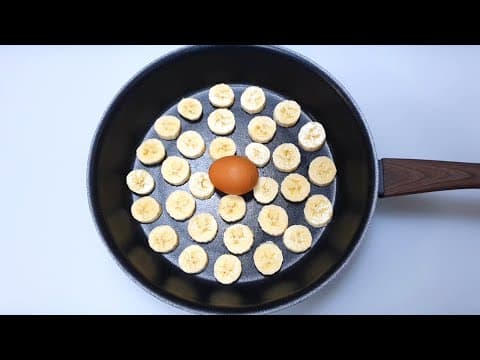 바나나 있으세요? 팬케익빵은 이렇게 만들어야 맛있어요